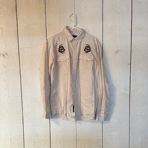 Howler Brothers Gaucho Pearl Snap Buttondown - Cottonmouth